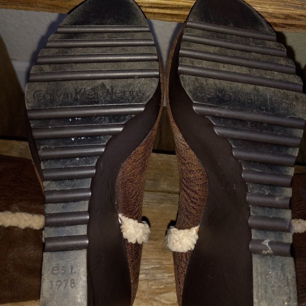 Calvin Klein Knee High Boots - Picture 8 of 12